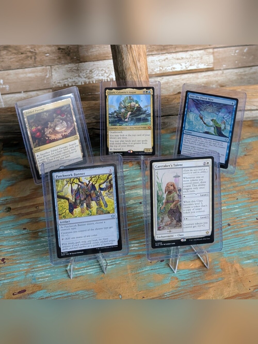 Magic The Gathering Bloomburrow 5 Card Bundle